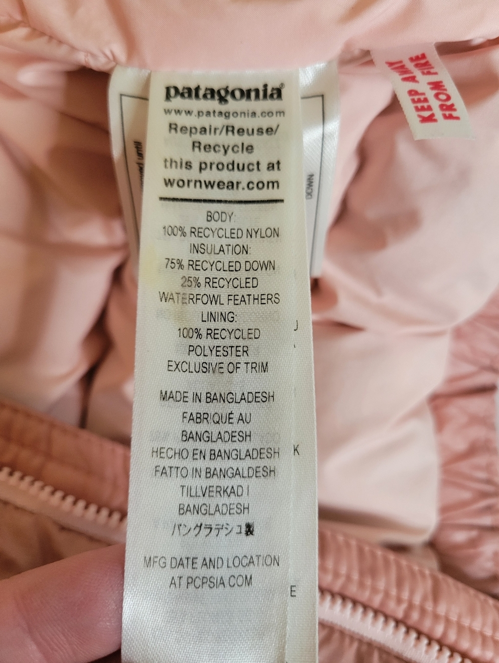 Infant Patagonia Down Puffer - Picture 4 of 4